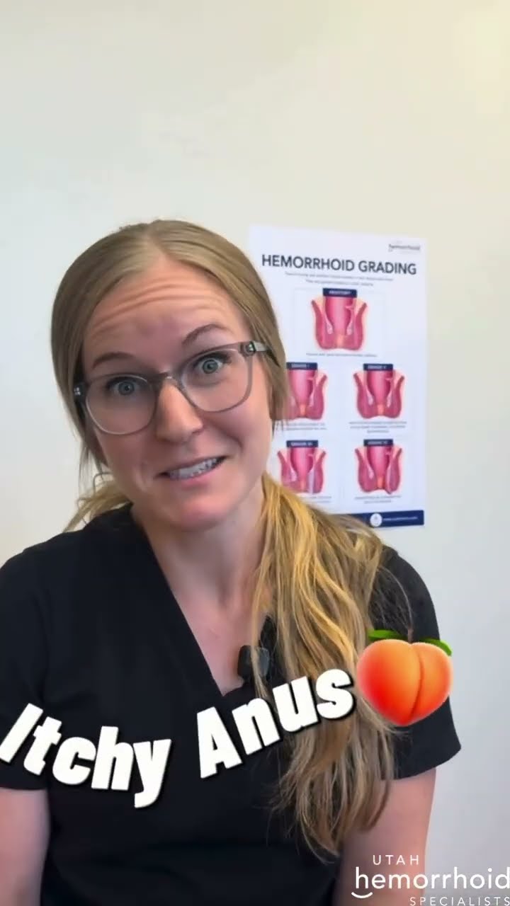 Rachel Hansen, PA-C explains the common causes of anal itching